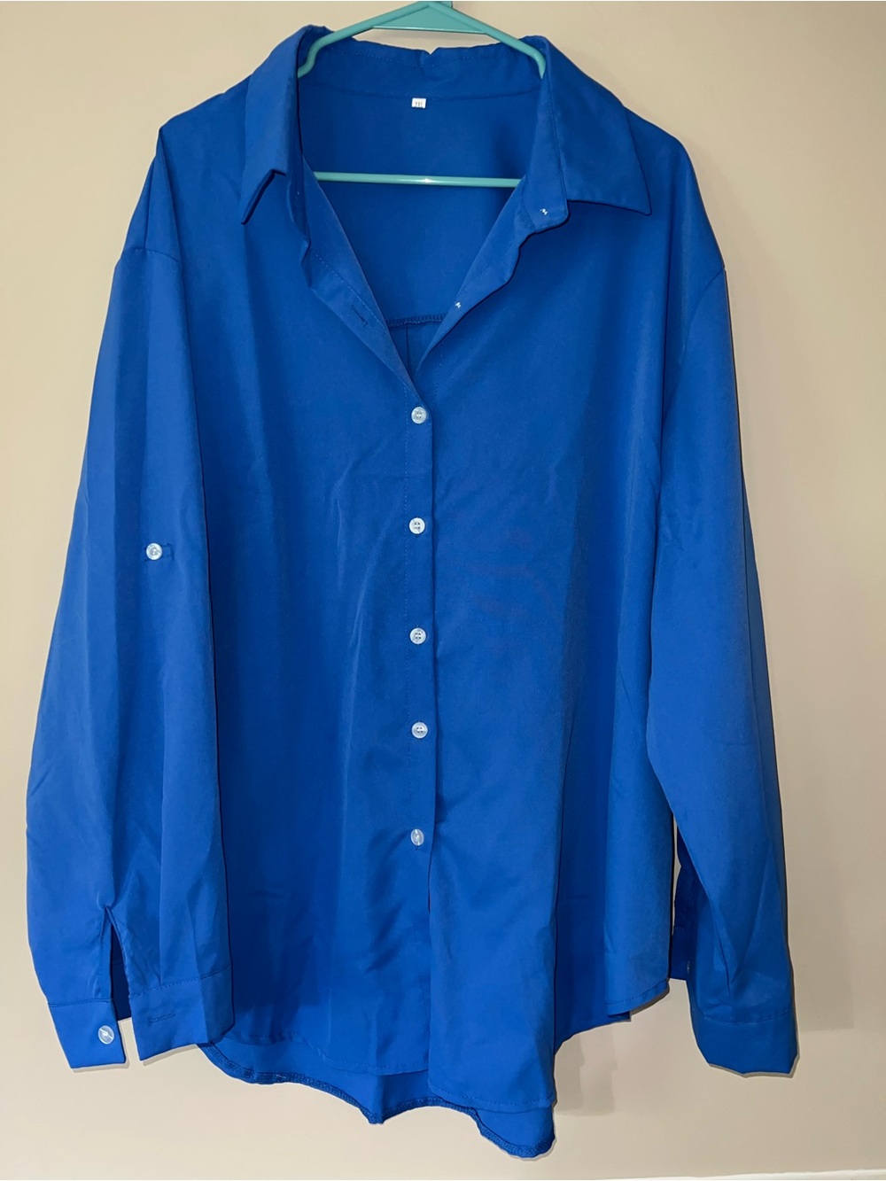 Women’s Shein Curve Classic Button-Up Long Sleeve Shirt - 3X - NWOT